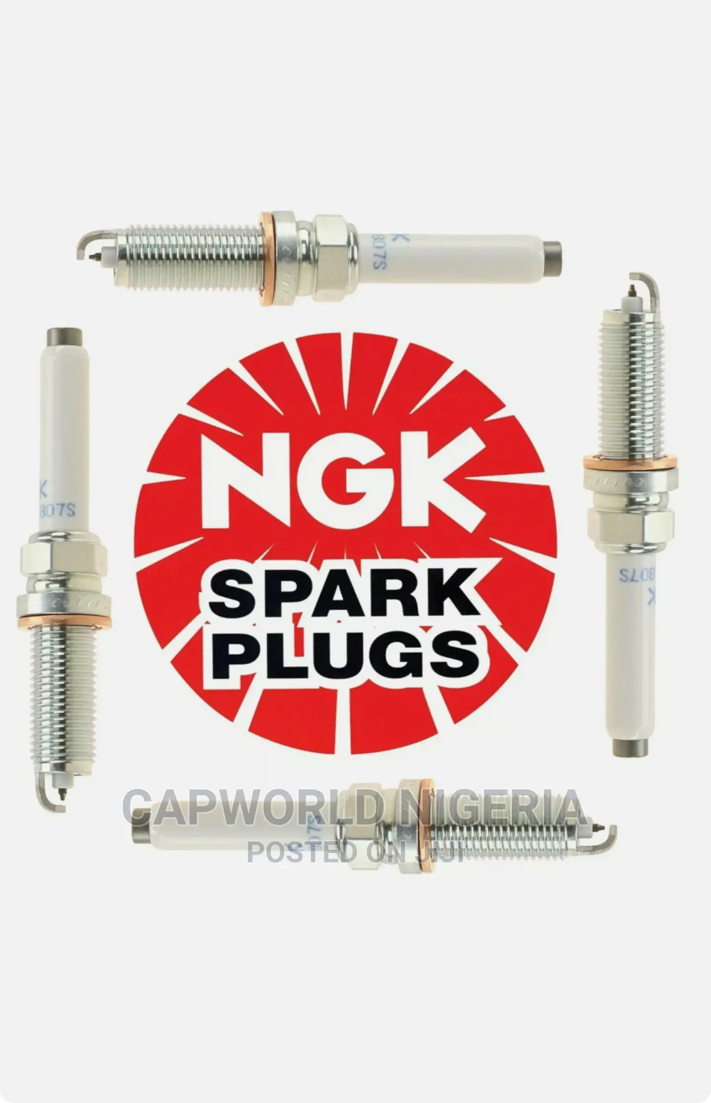 Set of 4 NGK 95875 Laser Iridium Premium Spark Plugs