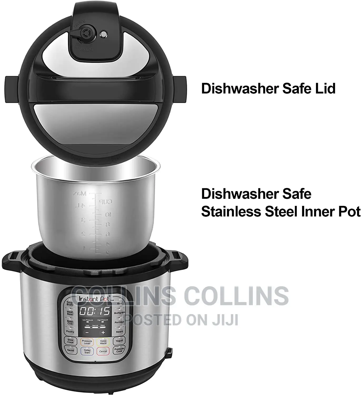 Instant Pot Duo 7-in-1 Electric Pressure Cooker,