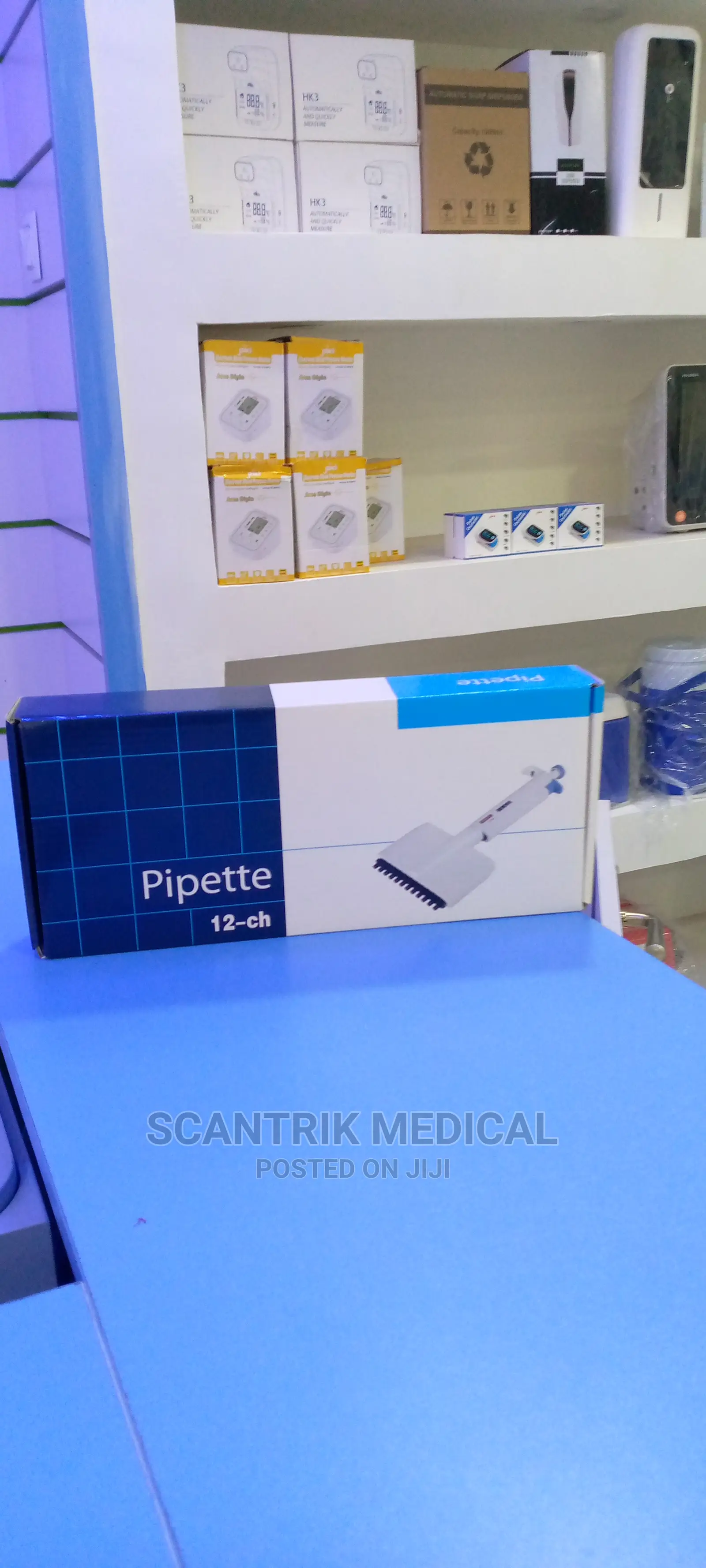 Multi-Channel Microlitre Pipette