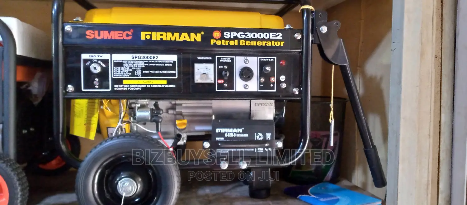 3kva Sumec Fireman Generator Set, With Key And Manual Start.