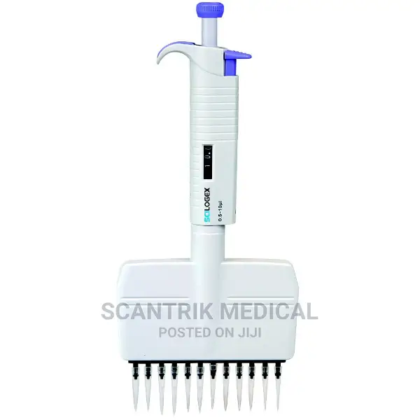 Pipitte 12-Channel Pipette, Variable, Autoclavable