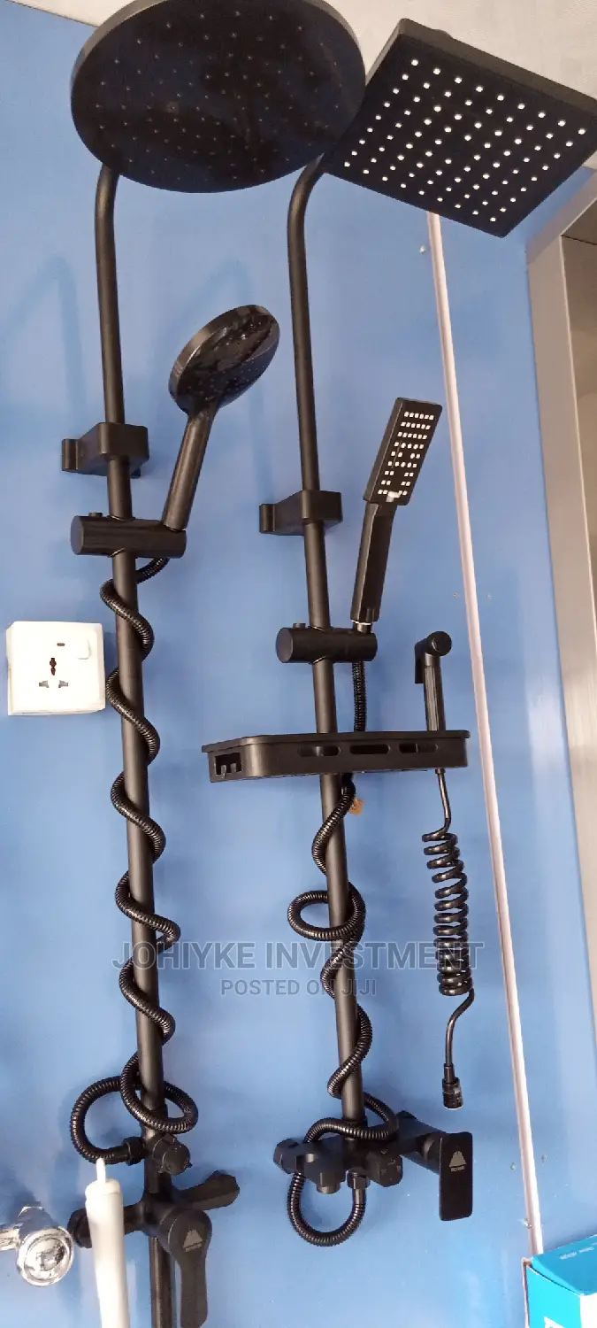 High Quality Black England Standing Shower