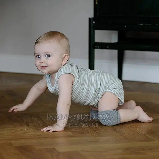 Anti Slip Baby Crawling Protector - Grey