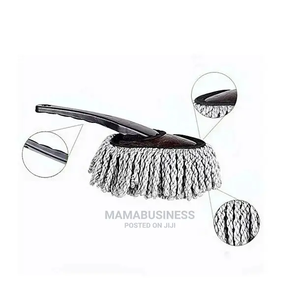 Multifunctional Car Cleaning Brush Duster - Grey