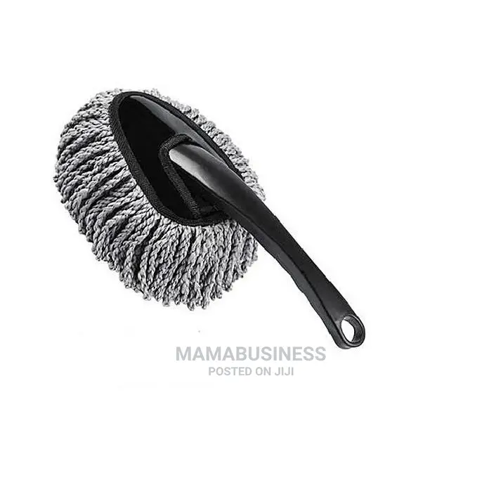 Multifunctional Car Cleaning Brush Duster - Grey