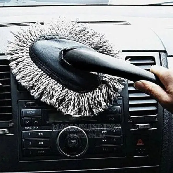 Multifunctional Car Cleaning Brush Duster - Grey