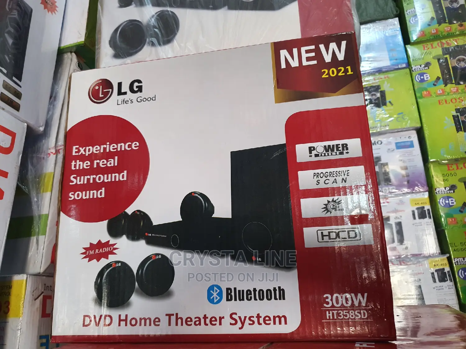 Original LG Home Theater With DVD and Bluetooth