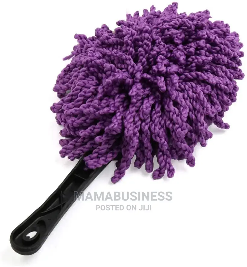 Multifunctional Car Cleaning Brush Duster - Purple