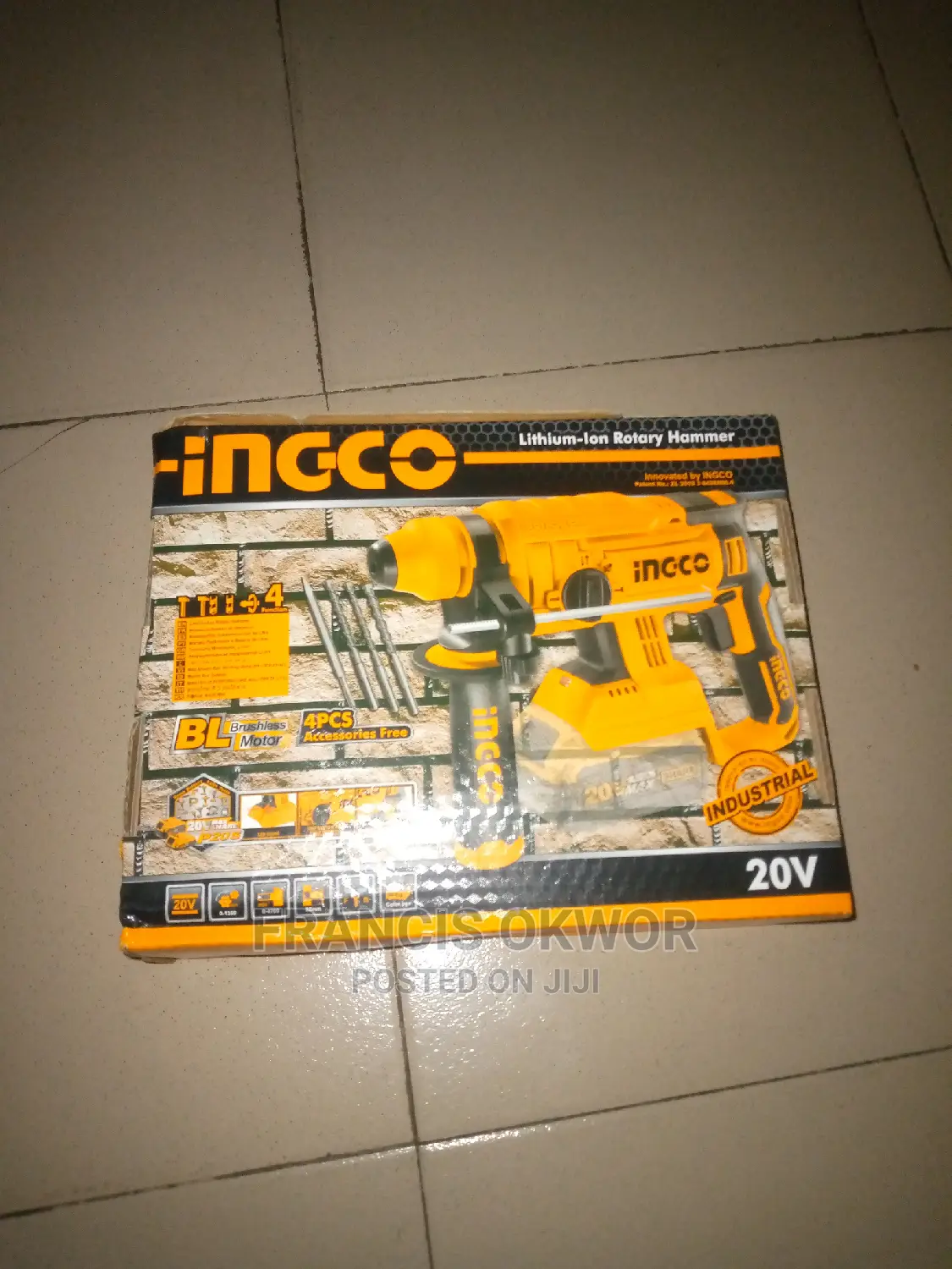 Ingco Hammer Drill 20v