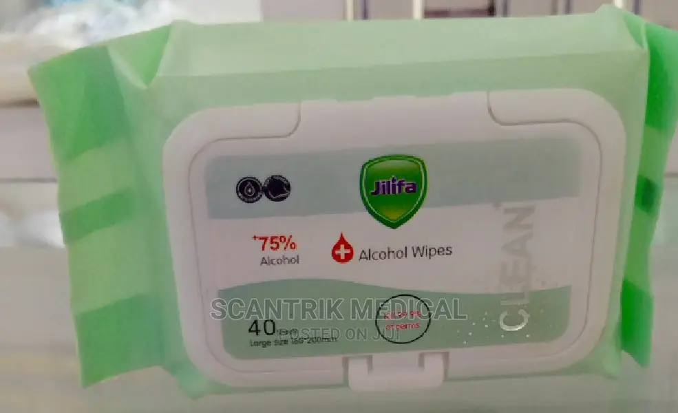 Alcohol Cleaning Wipes - 75%