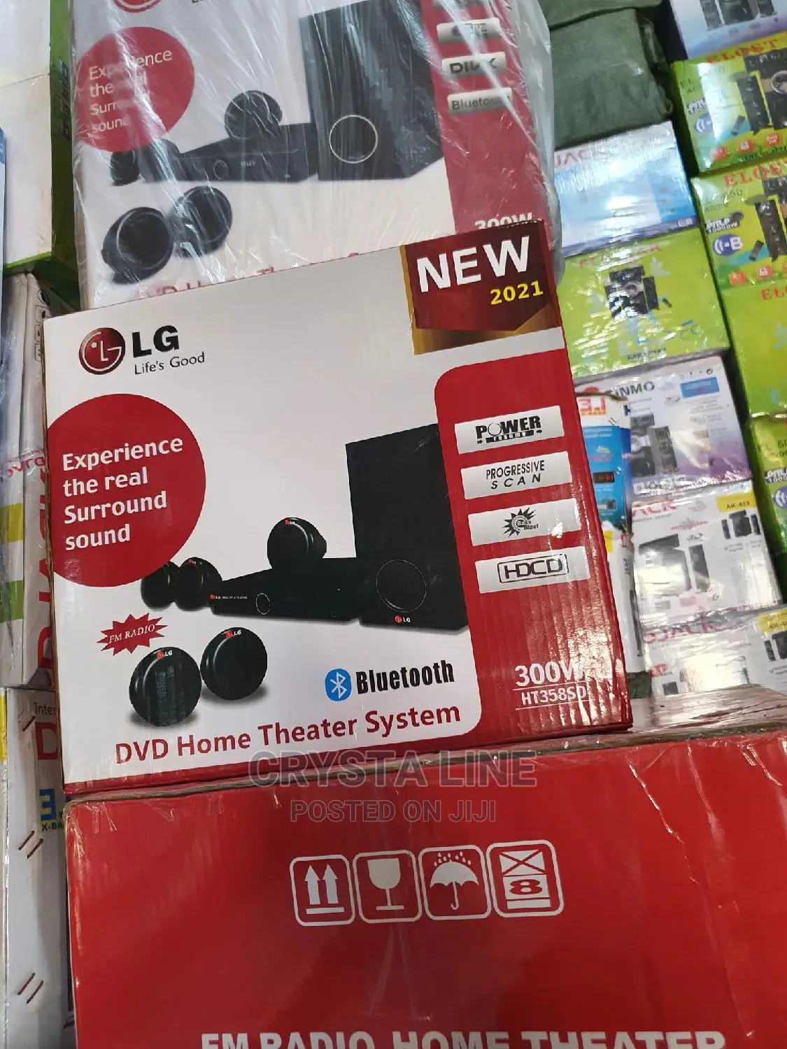 Original LG Home Theater With DVD and Bluetooth