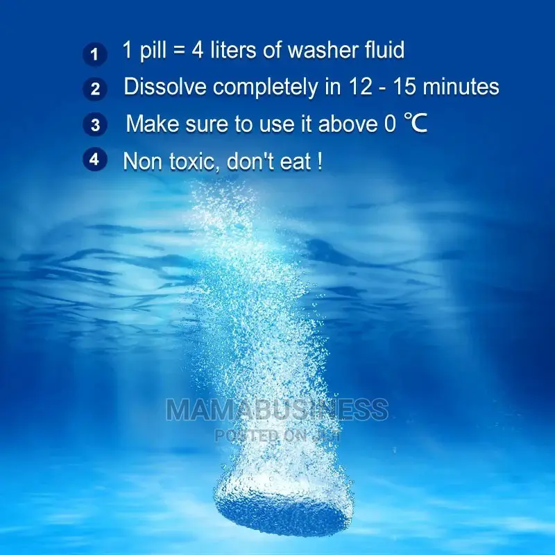 Auto Glass Cleaner, Windshield Window Cleaner - 6pcs