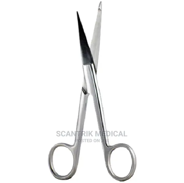 Straight Scissors Sharp-Blunt, 140 Mm