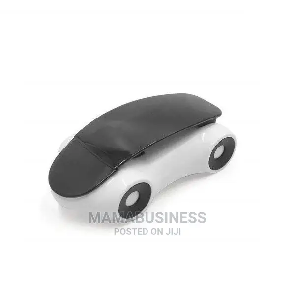 Car Shape Mobile Phone Holder - White