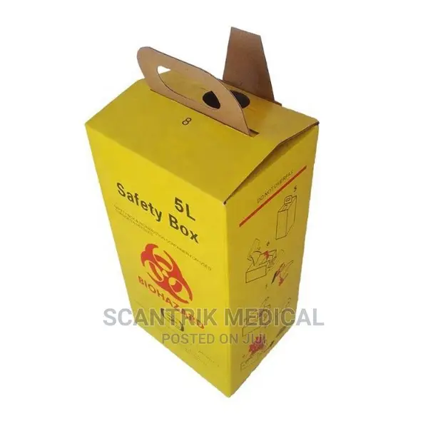 High Quality Paper Hospital Medica Sharp Safety Box