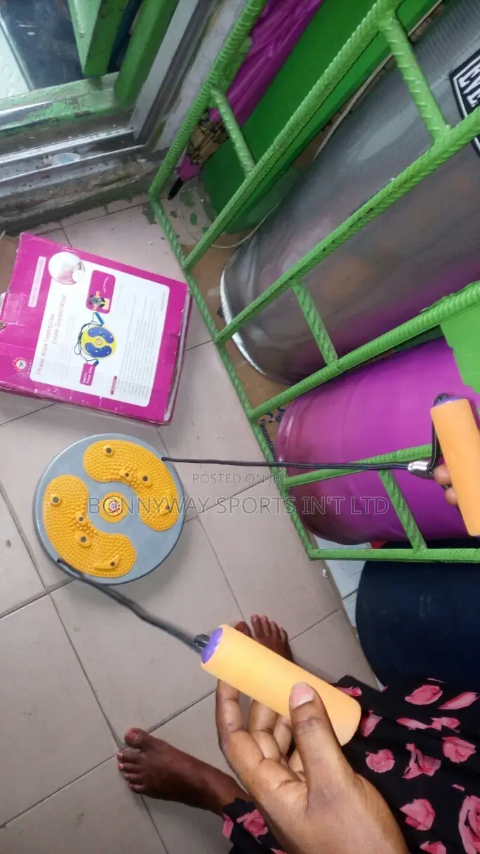Waist Twister With Foot Massager