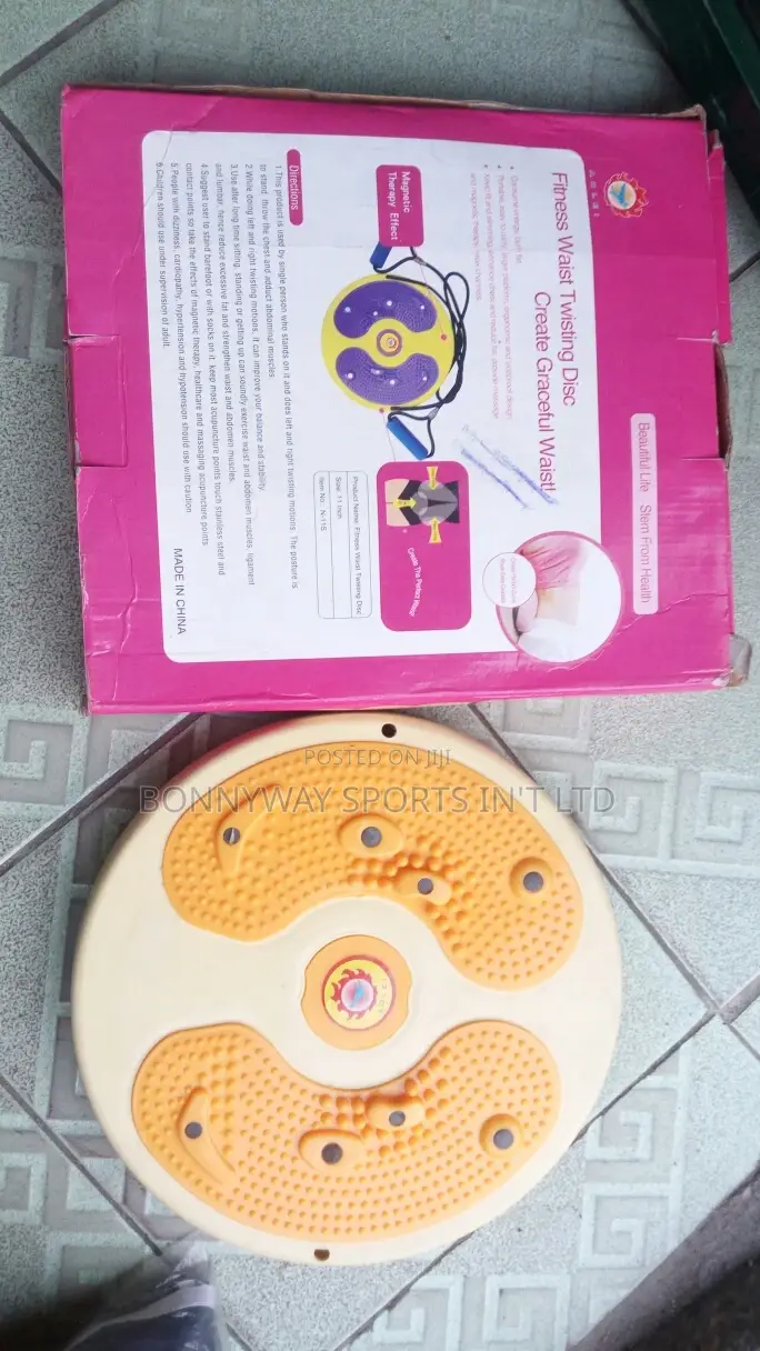 Waist Twister With Foot Massager