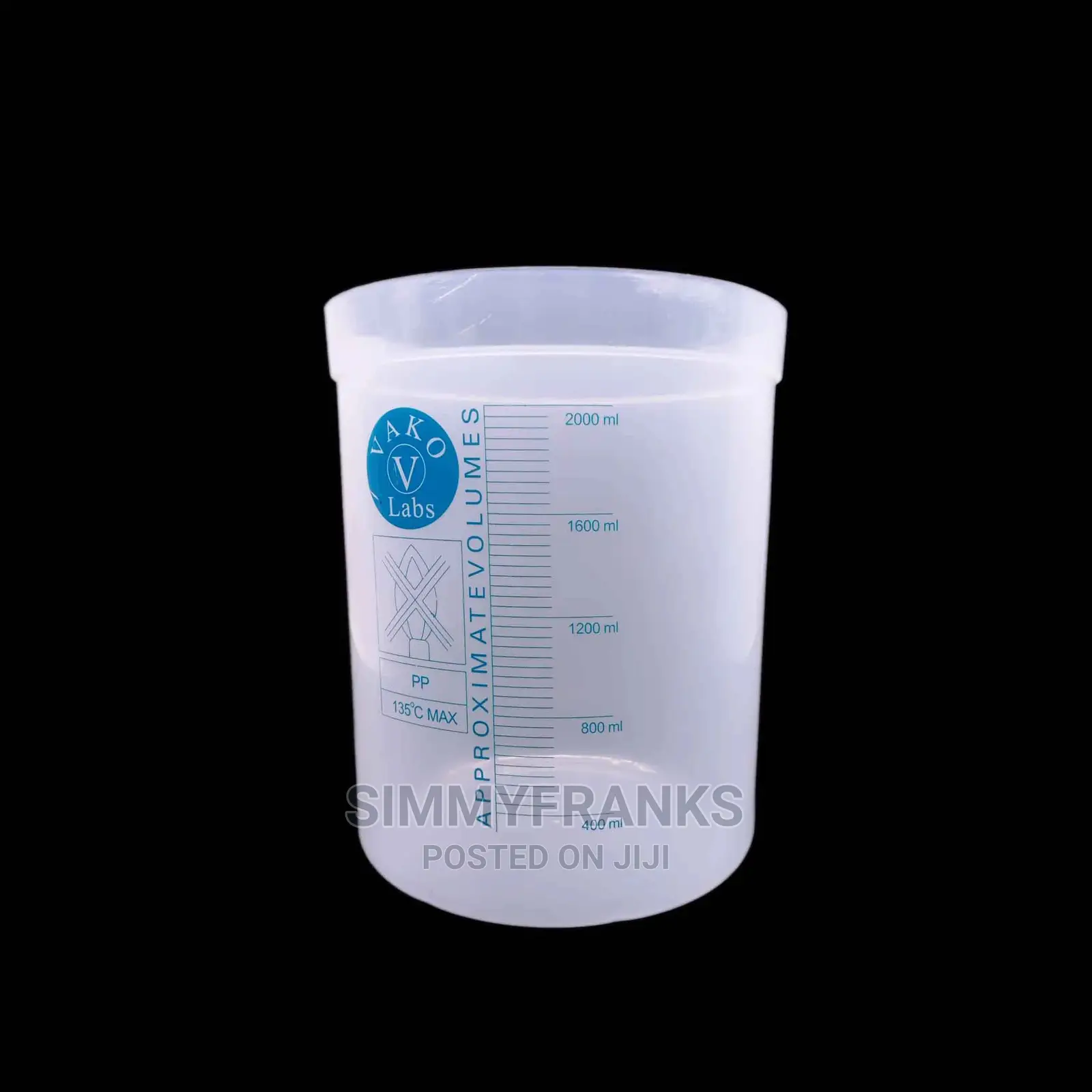 Plastic Beaker, 2000 Ml
