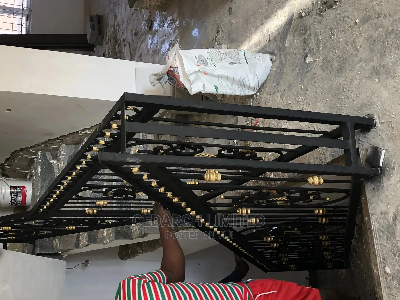 Wrought Iron Handrails and Grills