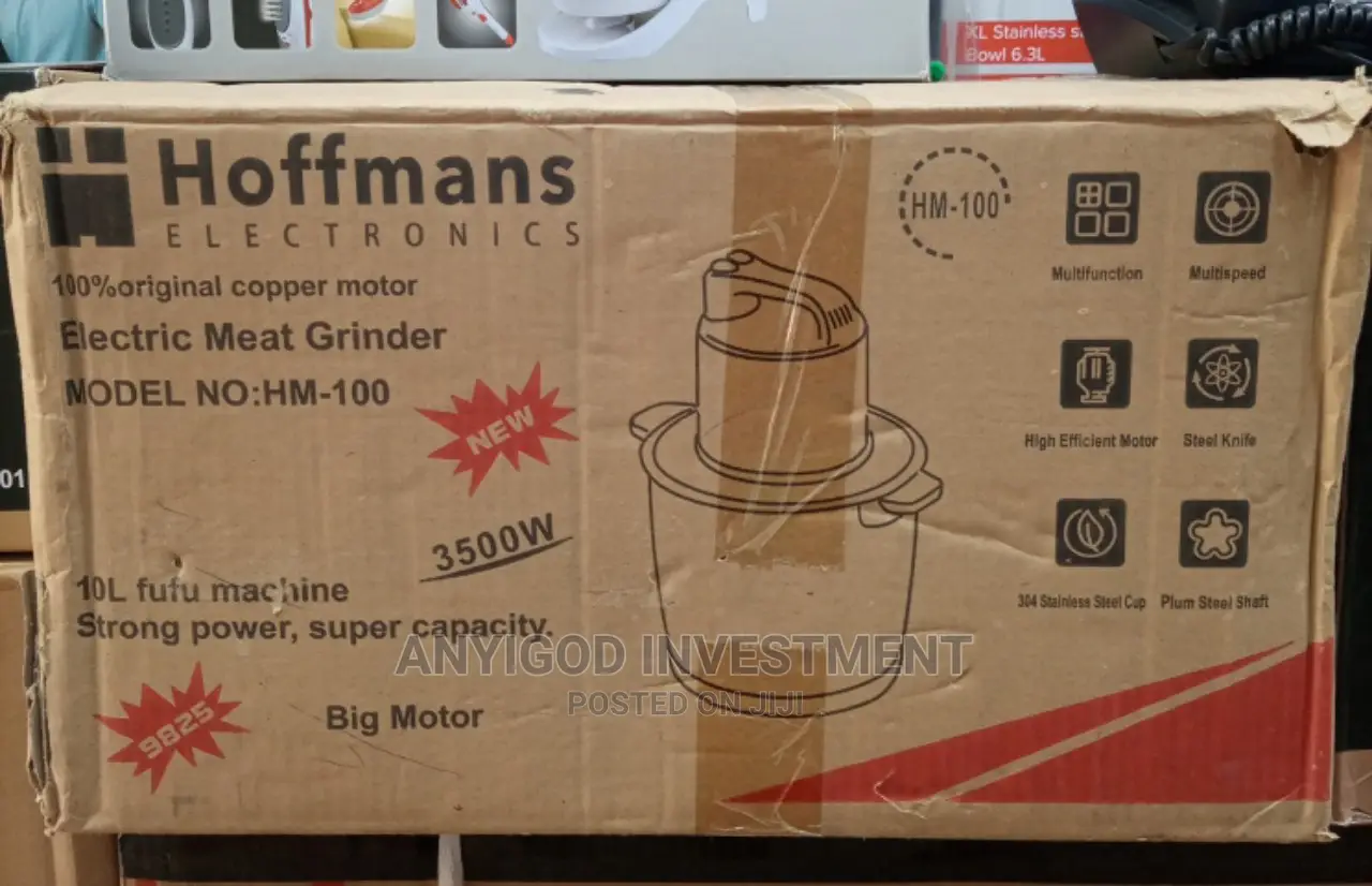 Hoffmans 10L Yam Pounder 3500w