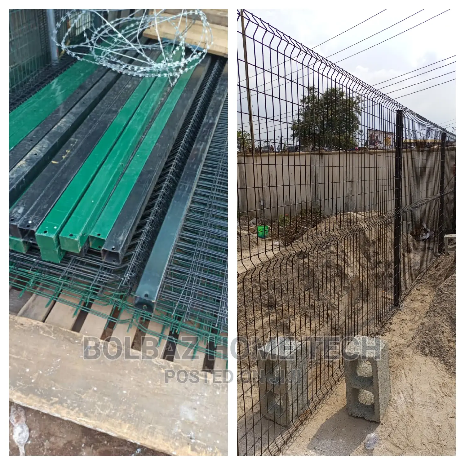 Panel Mesh Fence; Finger Type
