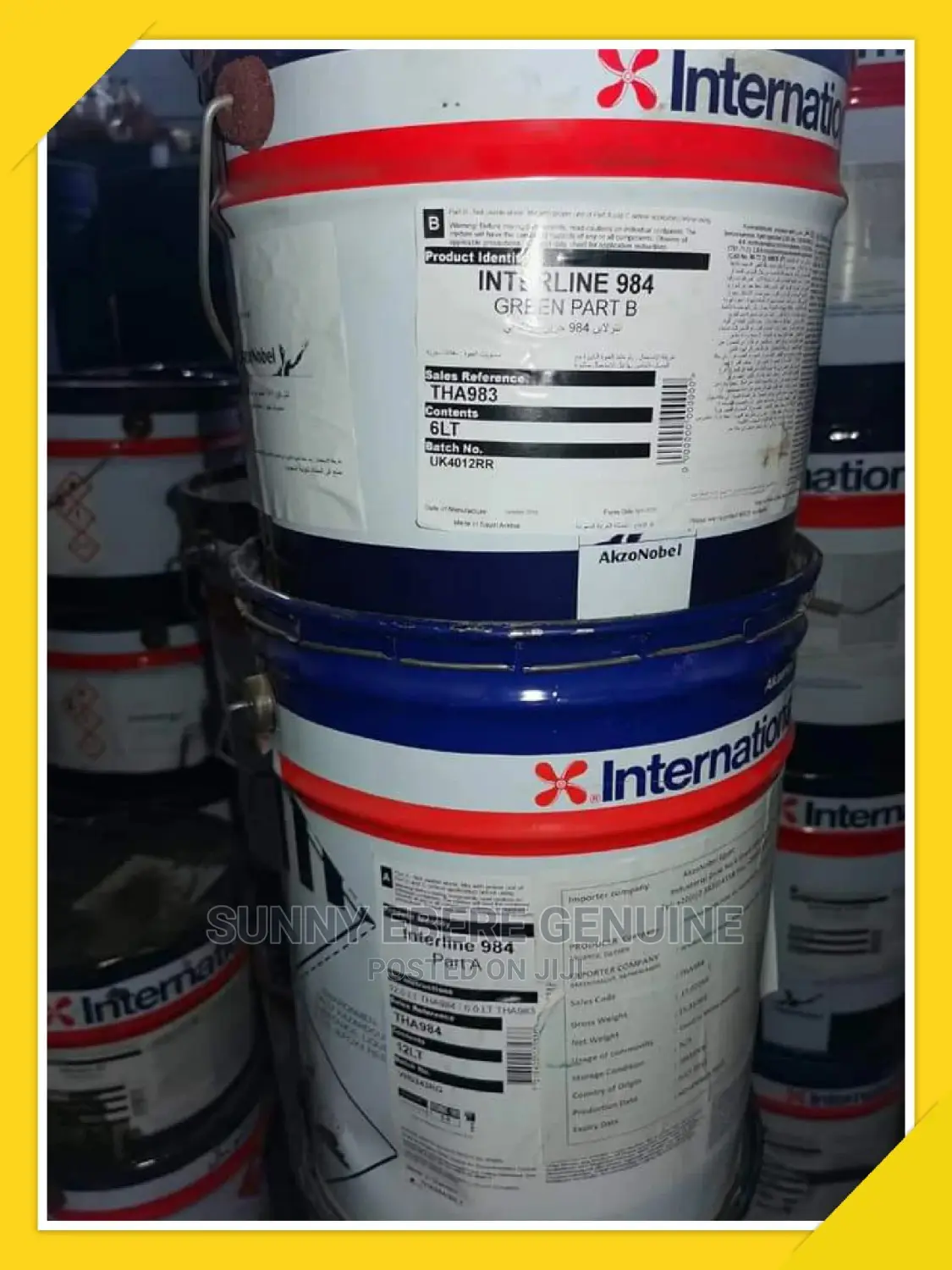 Interline 984,Food Grade Epoxy Marine Paint International