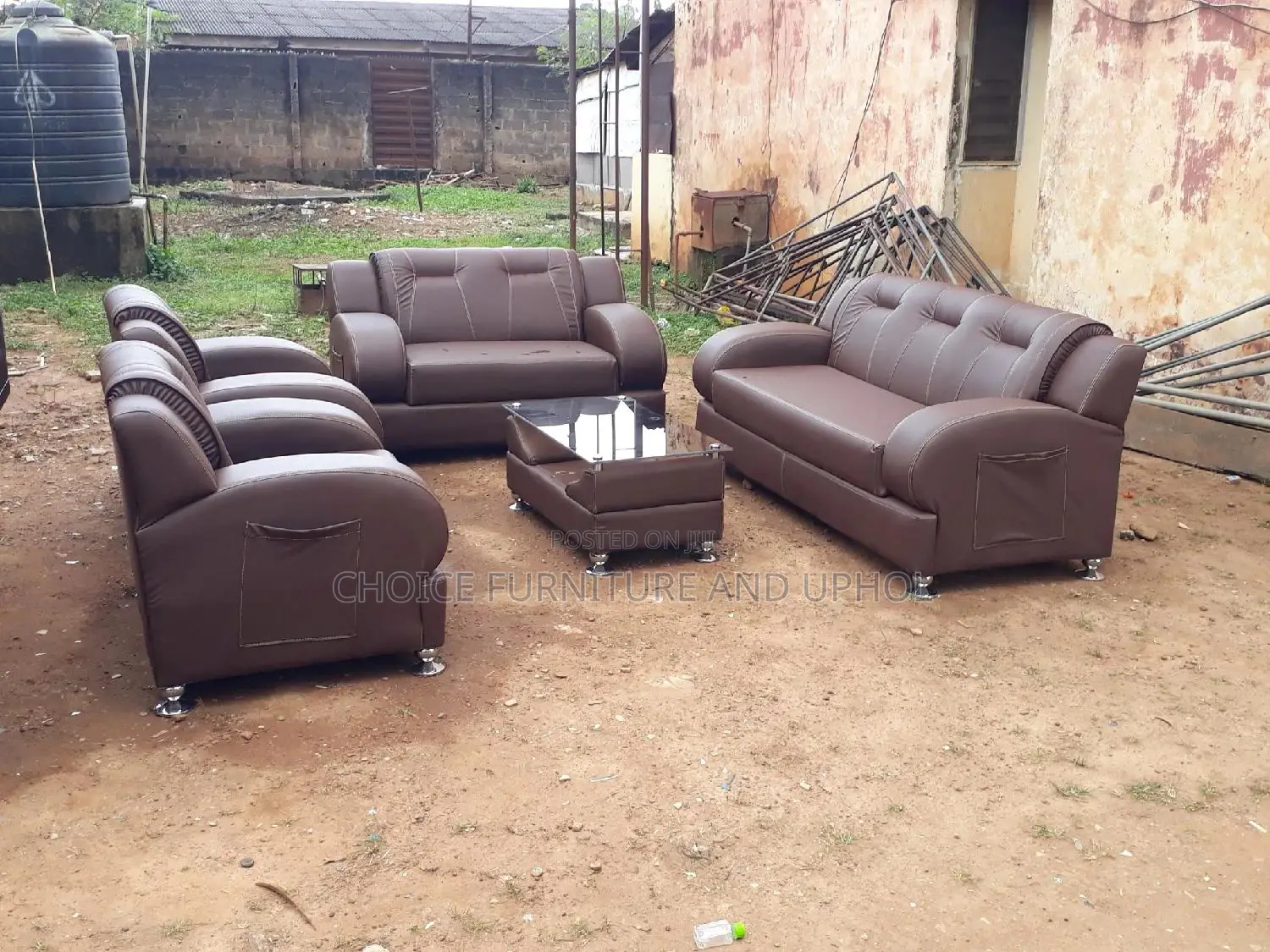 Sofa Set of Chair Plus Centre Table
