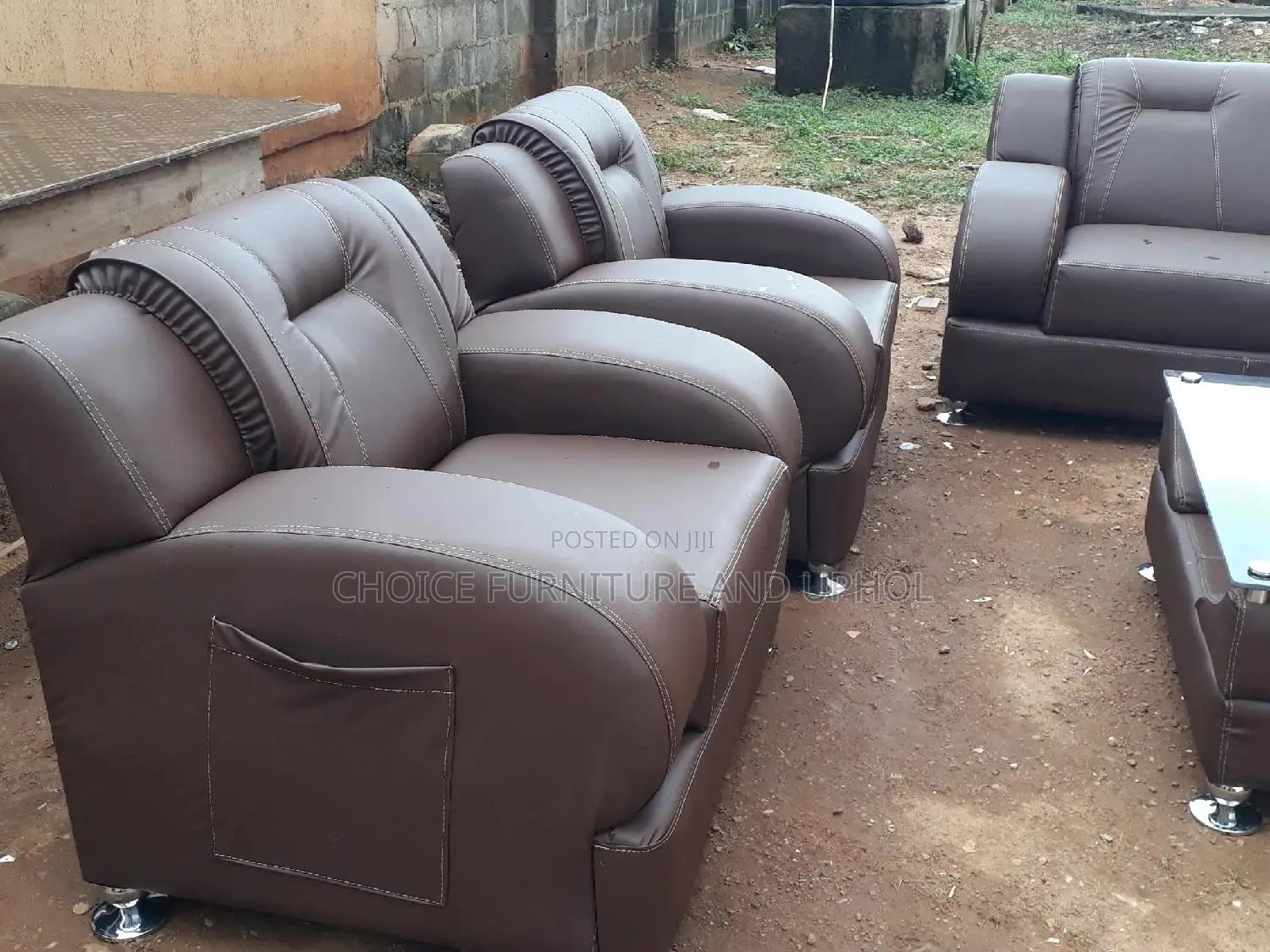 Sofa Set of Chair Plus Centre Table