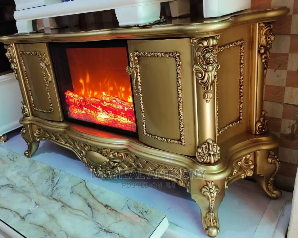 Royal Gold Design Tv Stand