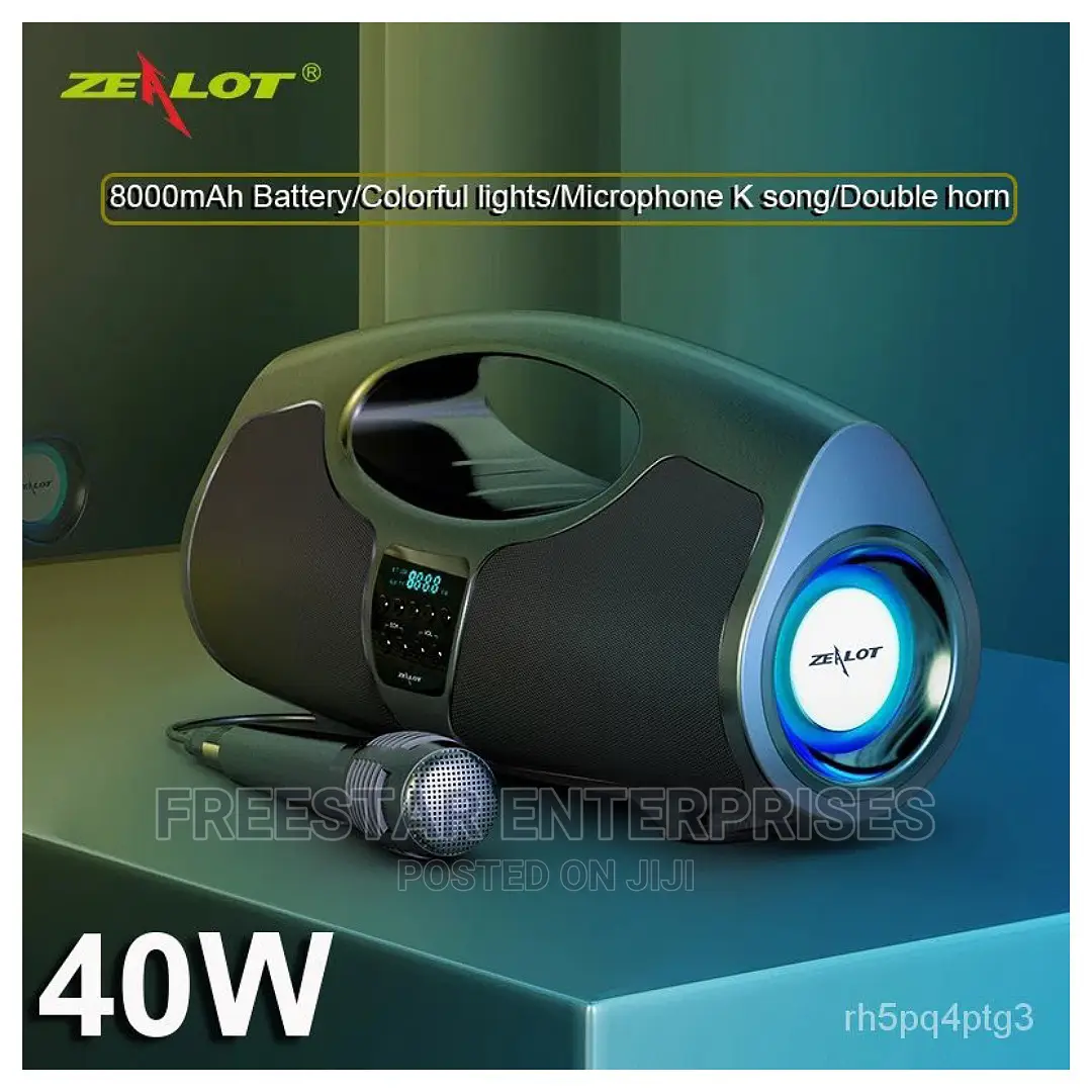 Zealot P1 Bluetooth Speaker. Zealot Mp3 Player, Microphone.