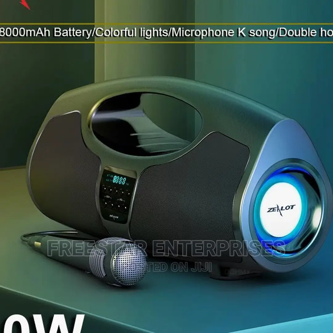 Zealot P1 Bluetooth Speaker. Zealot Mp3 Player, Microphone.
