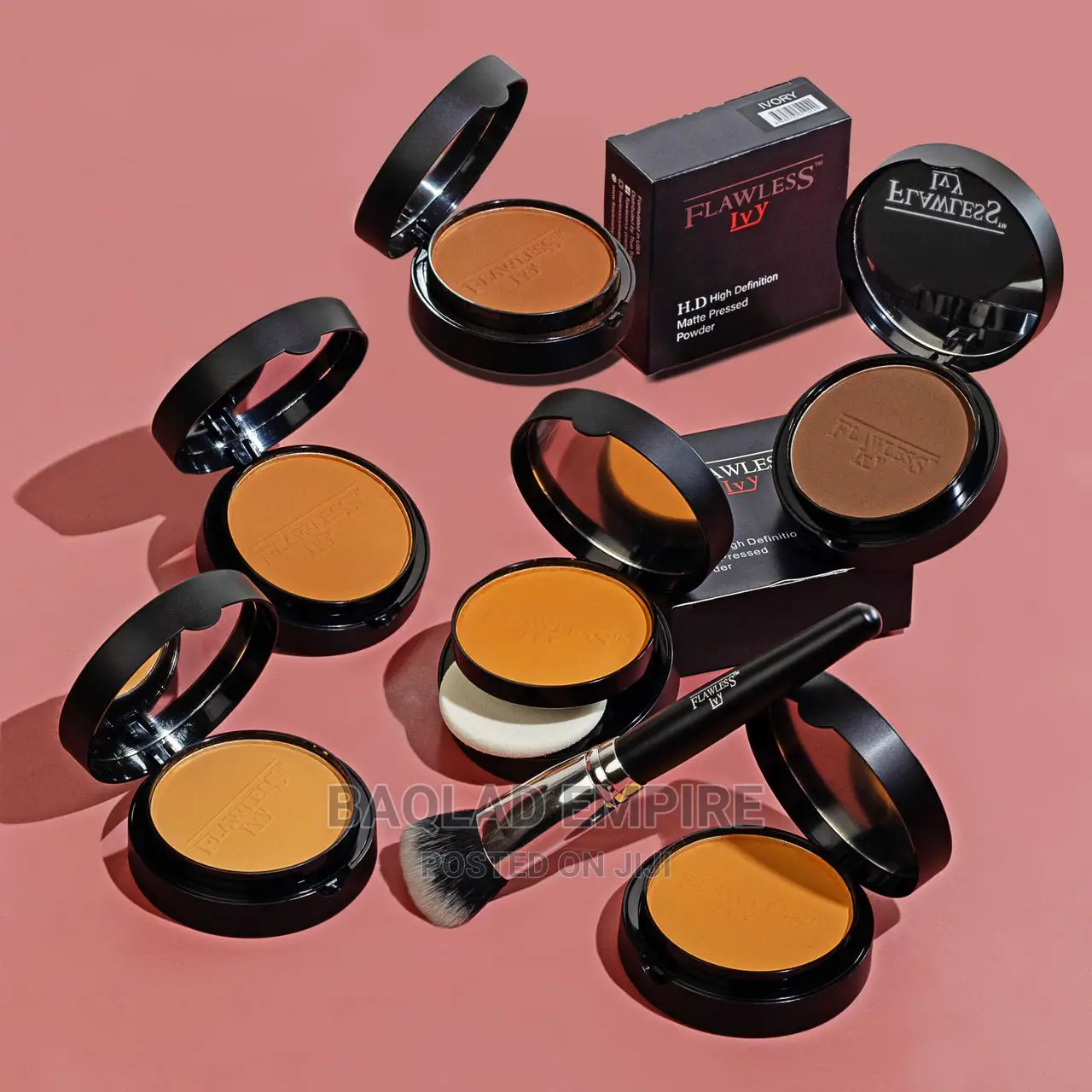 Flawless Ivy HD High Definition Matte Pressed Powder