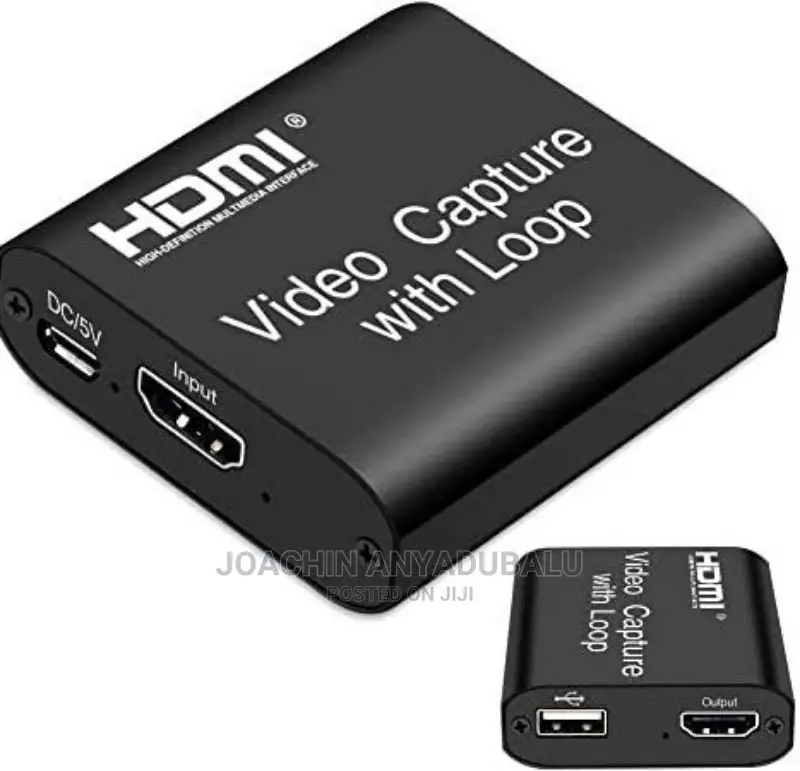 HDMI Video Capture Card With Loop Out, 4K HD 1080P USB 2.0