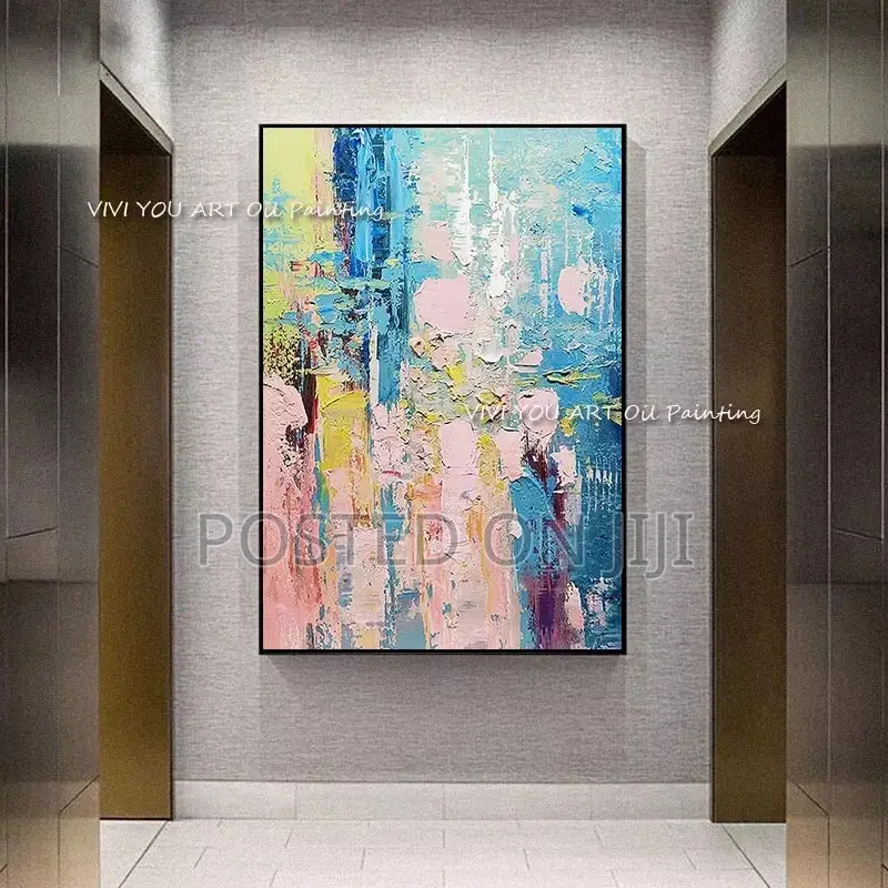 Colorful Hand Painting For Hotels