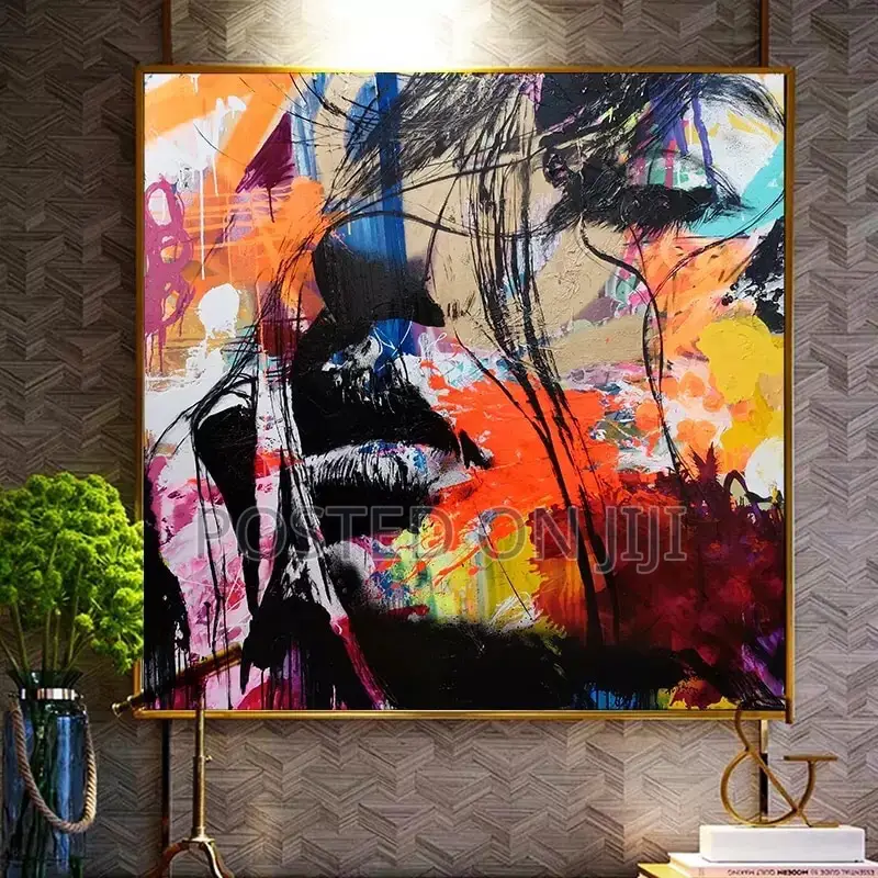 Abstract Caves Painting