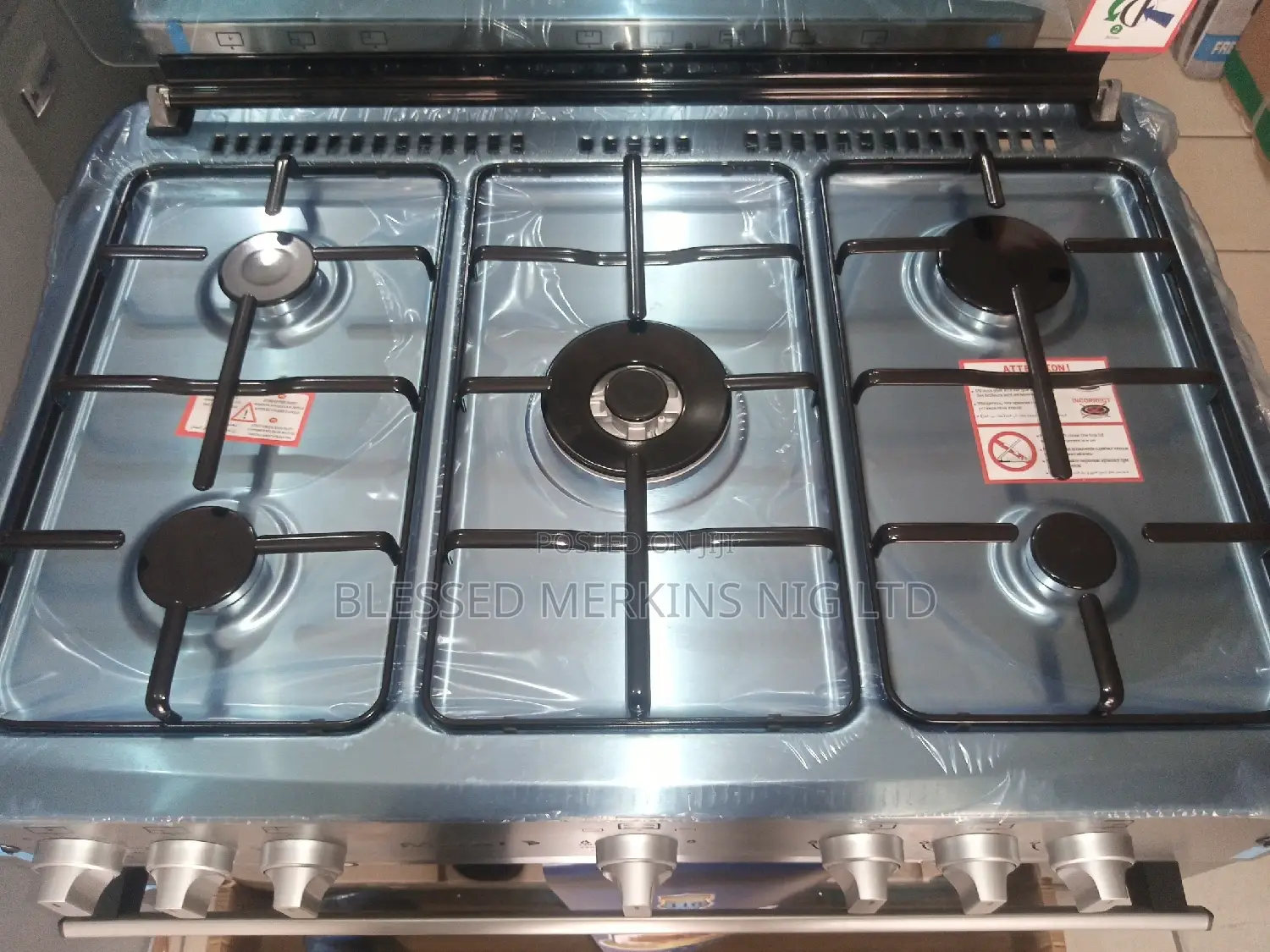 Maxi Gas Cooker 5 Burners All Gas