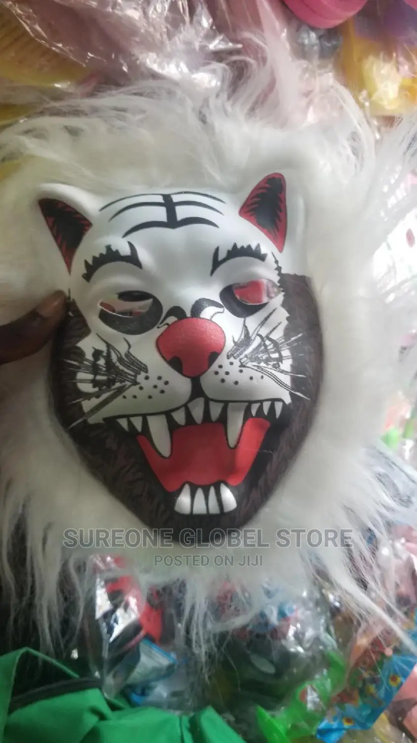 Mask Full Face Ferocious Angry Lion Head