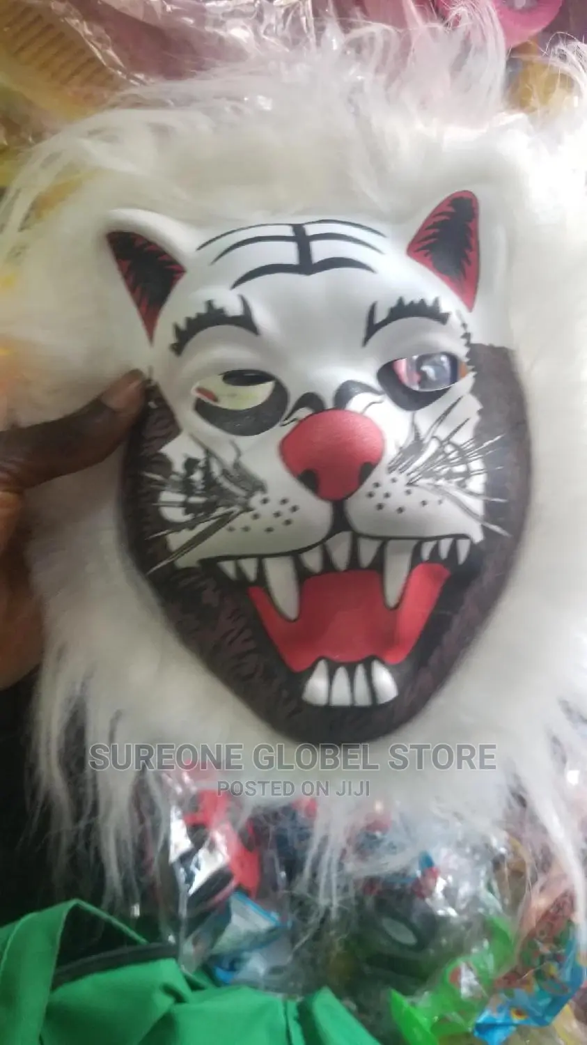 Mask Full Face Ferocious Angry Lion Head