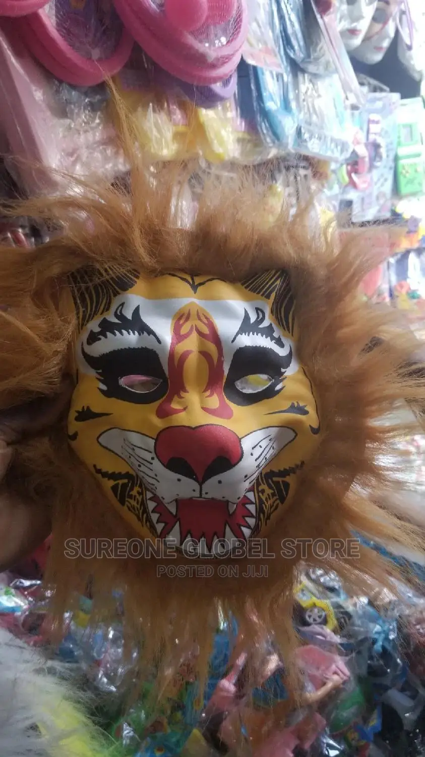Realistic Tiger Mask Man Horror Mask