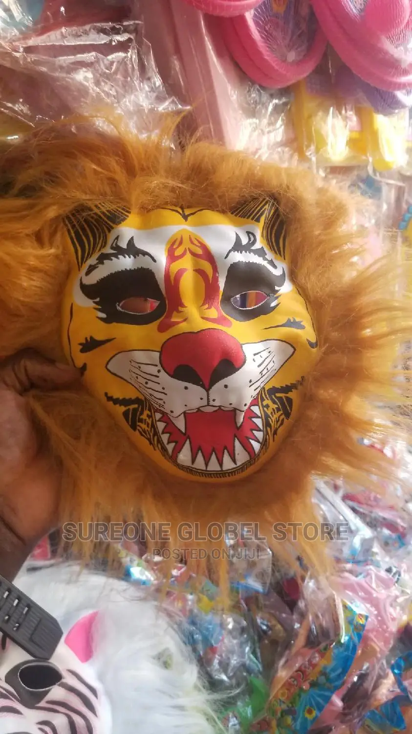 Realistic Tiger Mask Man Horror Mask