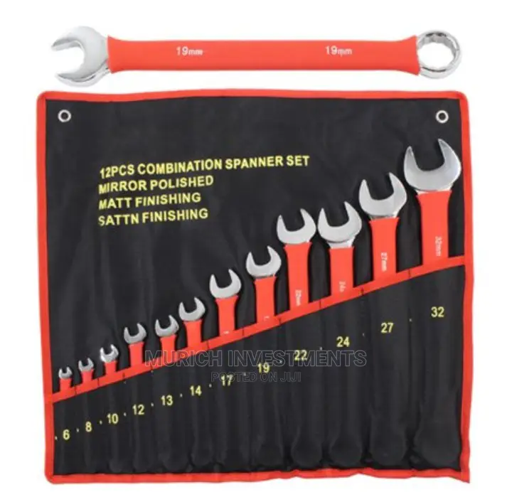12pcs Combination Wrench Set Hardware Auto Repair Tool6-32mm