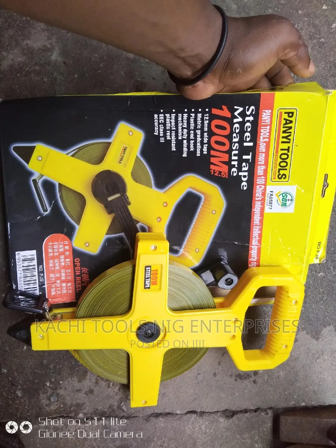 Original, 100M Steel Tape , Panyi