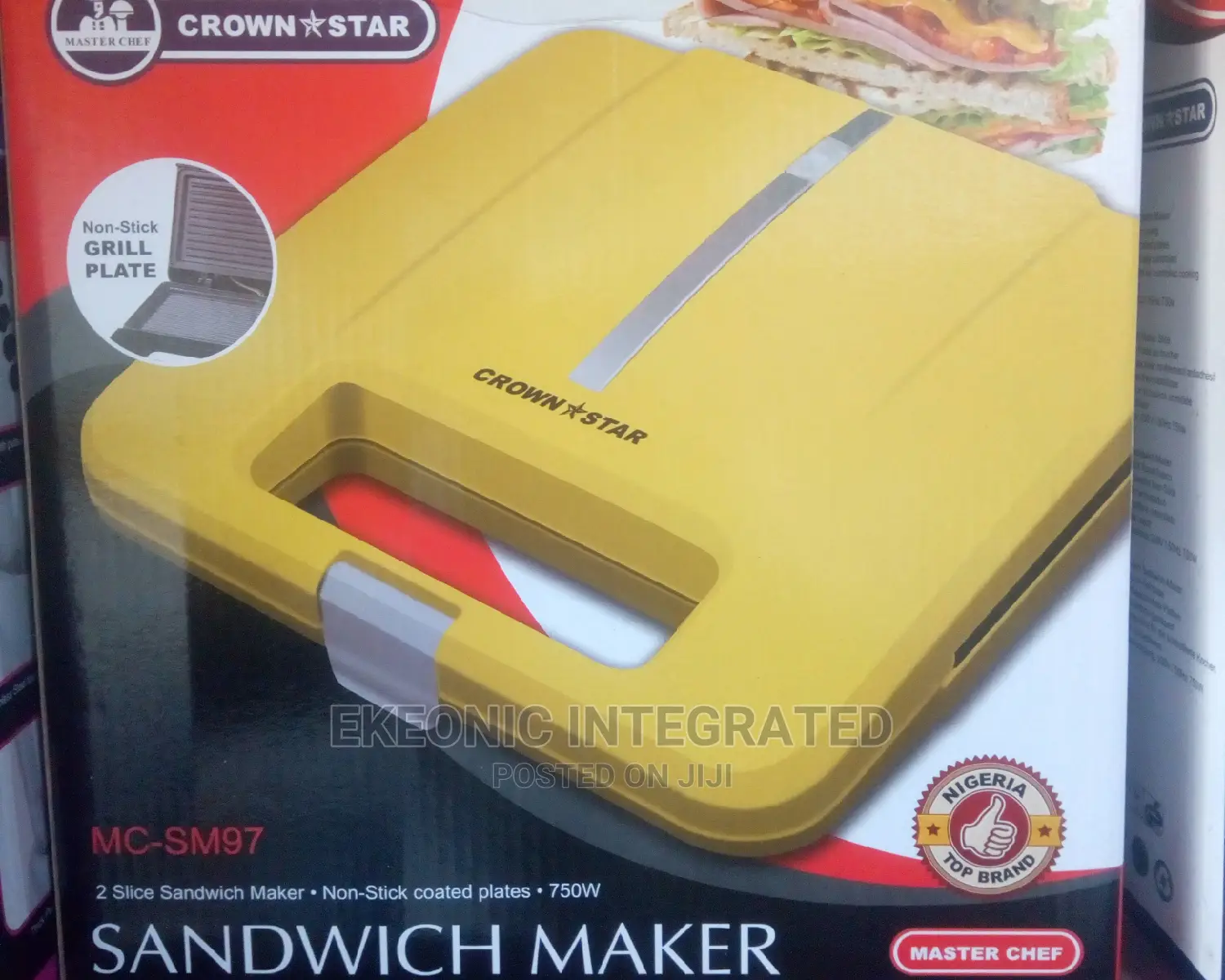 Crown Star Sandwich Maker