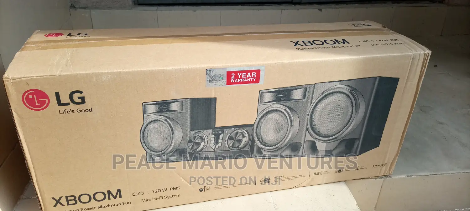 Quality LG XBOOM Player, 720watt Maximum Power Maximum Fun