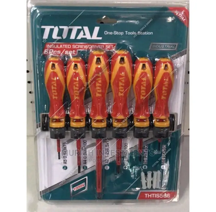 TOTAL Insulated Screwdriver Set