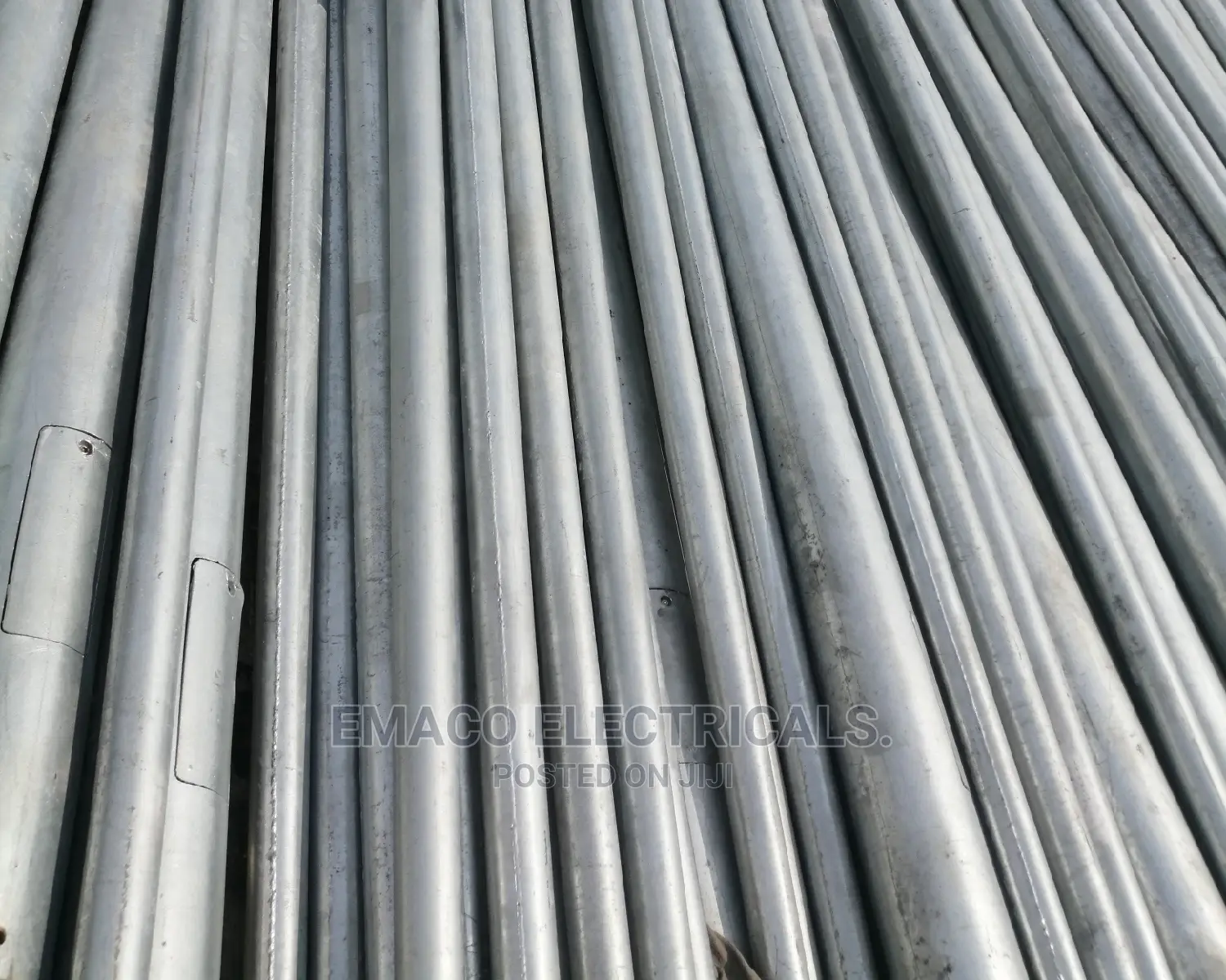 6 Meters Foreign Tubular Galvanized Street Light Pole
