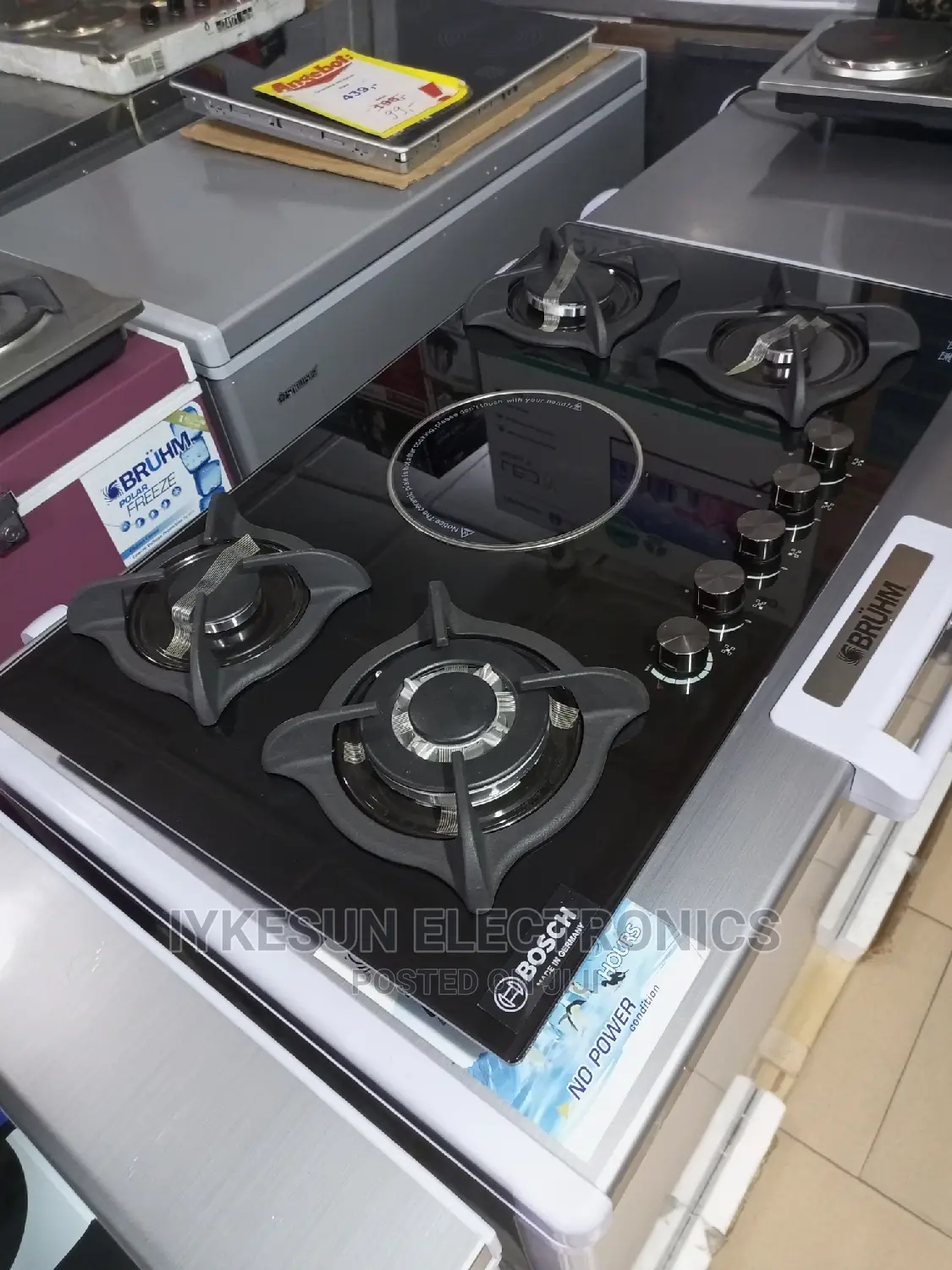 Quality BOSCH Automatic Inverter Gas Electric Cooker 90cm