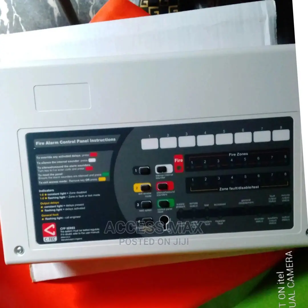 Original C Tec 2 Zone Fire Alarm Panel ( Plastic Body)