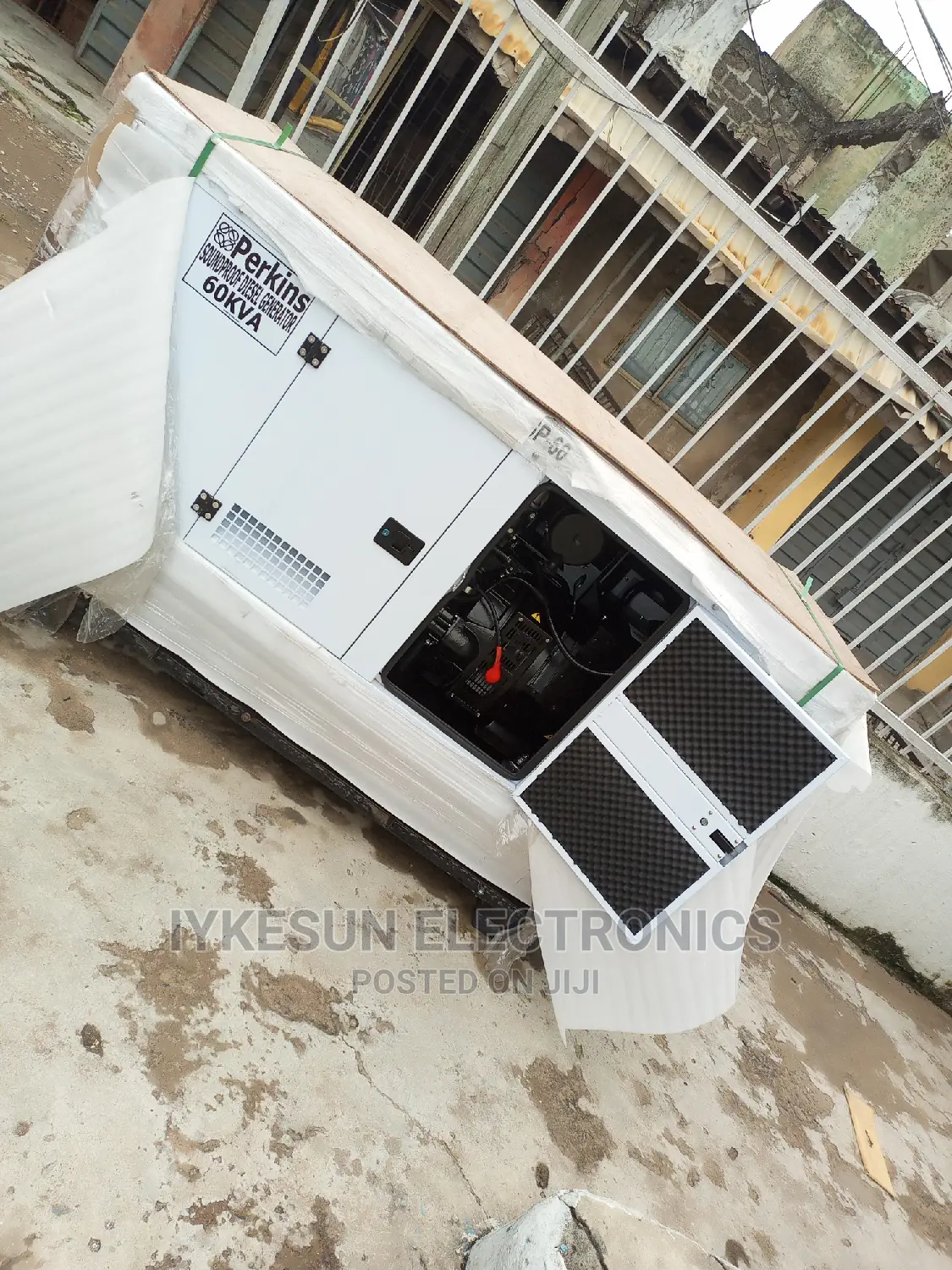 Perkins 60kva Soundproof Diesel Generator 100%Copper Coil