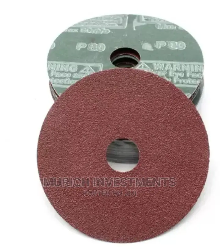 50pcs 4-1/2 Inch Resin Fiber Disc Grinding Sanding Paper